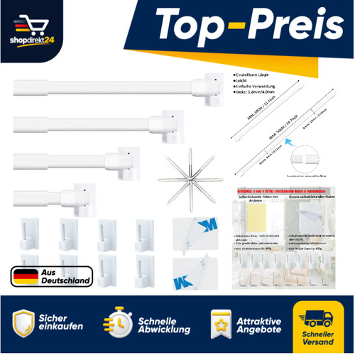 Verstellbare gardinenstange - verstellbare,