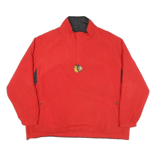 Herren rot schwarz pullover - rot,