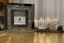 Tischuhr Kaminuhr 25x25x6,5 cm