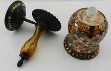 P8698 + P8696 Wandhalter + Glasaufaufsatz Bel Mondo Belmondo Partylite neu