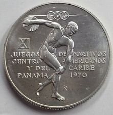 Panama 5 Balboa Silbermünze