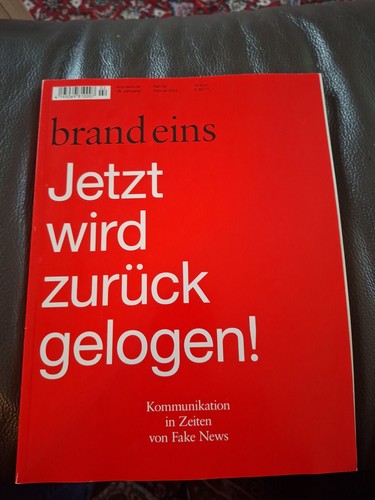 Brand eins 2024 - brand, jetzt