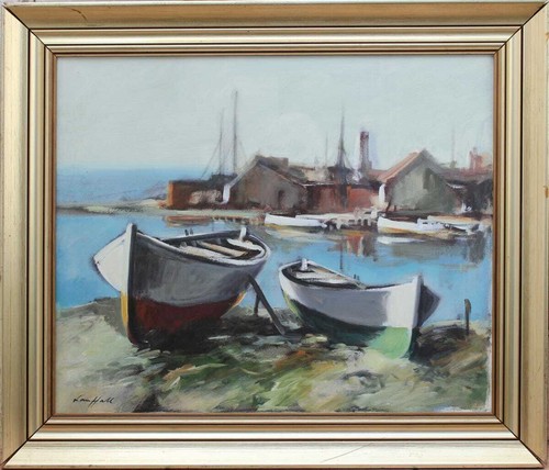 Hafen liegende boote - im,