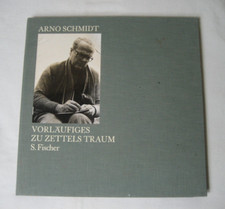 Alte Arno Schmidt Literatur LP Vorläufiges zu Zettels Traum S. Fischer Verlag