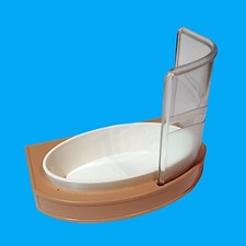 Playmobil - Ersatzteil Badezimmer - Badewanne oval mit Trennwand - aus 5330