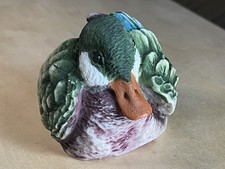 Dekofigur Ente, ca. 5 cm, Kunststein