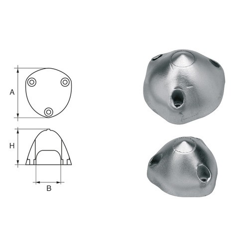 Bukh pro max prop nut - pro, max-prop
