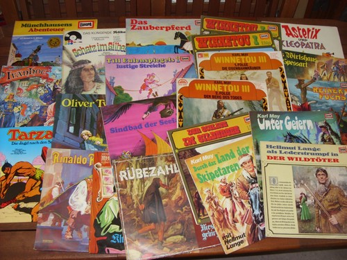 Alte kinderschallplatten lp - alte,