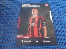 Rasmus Kristensen Eintracht Frankfurt Autogrammkarte  2025/26  25/  original