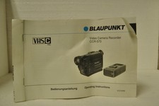  Blaupunkt Camera Recorder CCR-570 mit Ladegerät, Batterien,  HAMA Vorsatzlinse 