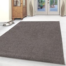 Kurzflor Teppich Einfarbig