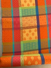 Tischdeckenstoff mit Provencemotiv mit Teflonbeschichtung