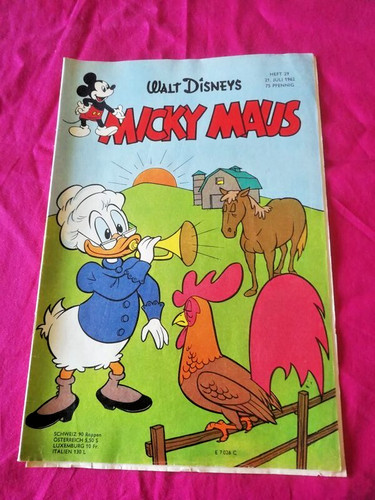 Micky maus heft 1962 comic - heft,