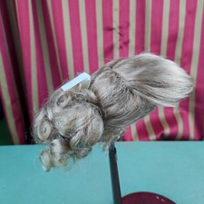 Blonde Echthaar Puppenperücke