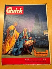 Quick Zeitschrift Nr. 52 / 1957 – Weihnachtsausgabe – Illustrierte Rarität