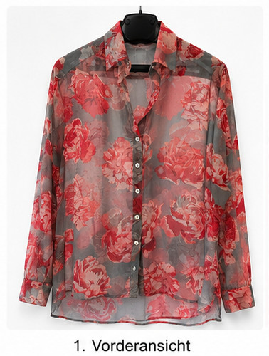 Moutaki chiffonbluse m l - chiffonbluse, m/l