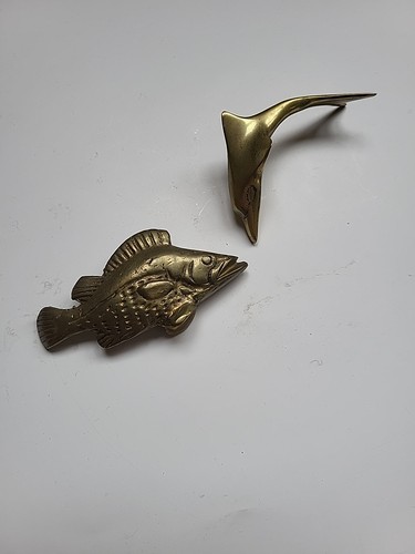 Fische aus messing delfin - fische,