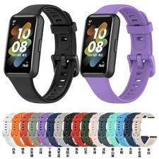 Silikonarmband für Huawei band 7 Watch Fit Band Kautschukarmband NEU