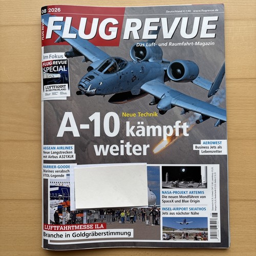 Flug revue flugrevue august - flug, 08