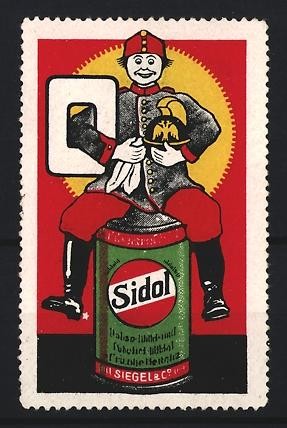 Reklamemarke köln sidol - köln,,