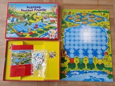 Achtung, frecher Frosch - Brettspiel Gesellschaftsspiel - Vollständig