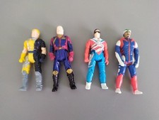 4 Vintage 80er Kenner M.A.S.K.  Action Figur Mask Retro Sammler Konvolut