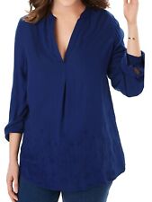 Big-Size Tunika Bluse Shirt