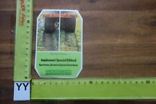 Alter Aufkleber Landwirtschaft Bauernhof Traktor Anhänger Reifen VREDESTEIN