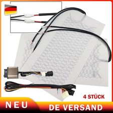 4X Sitzheizung Auto Carbon