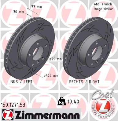 Zimmermann 150 1271 brake - zimmermann,