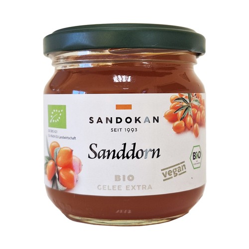 Sanddorn gelee extra - sanddorn-gelee, bio