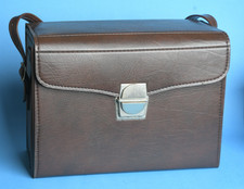 Kamera Tasche Koffer braun