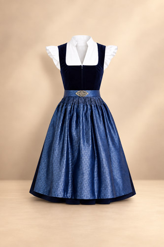 Dirndl damen midi - dirndl,