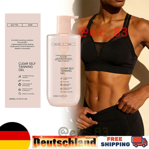 Clear self tanning - tanning, gel