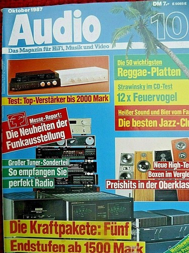Audio fine arts - audio, 10/87,fine