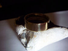 Freimaurer-Band-Ring-Deviese-585er-Gelb-Gold-6,4-Gramm-1970-1990