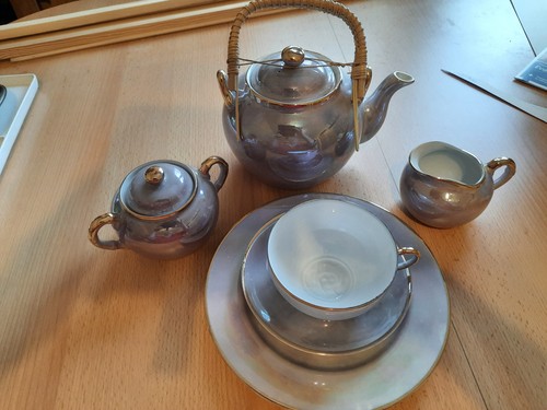 Asiatisches teeservice mit - teeservice,
