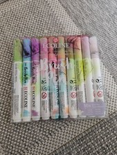 Ecoline Brush Pen Stifte Pastell Mehrfarbig 10er Set Filzstifte Malstifte