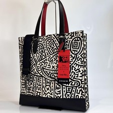 Coach Disney Mickey Mouse x Keith Haring 2WAY Tote Schultertasche Neu