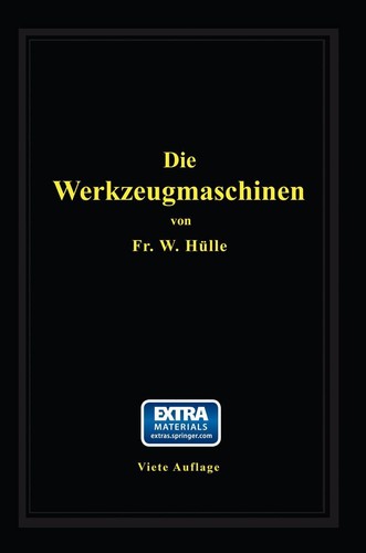 Die werkzeugmaschinen w - die,