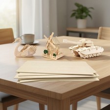 10 Stück A4 Lindenholz 200 *