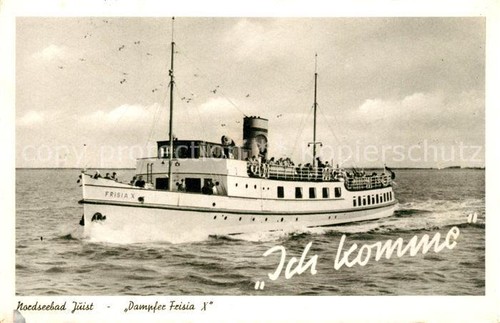 Juist nordseebad dampfer - juist,