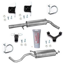 Auspuff  Auspuffanlage fur VW Golf 4 IV Beetle 1.6 +8/16V 1.9SDi + Montagesatz