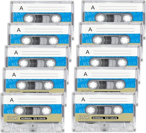Stück leer audio kassetten - 10,