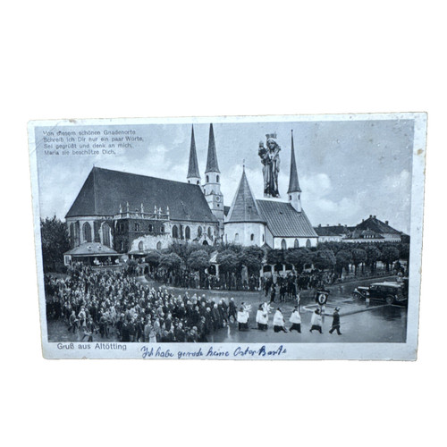Postkarte altötting - postkarte, ak