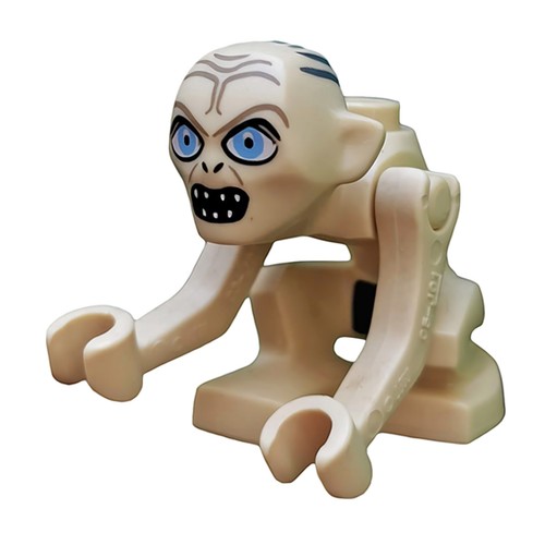 Lego minifigur gollum - minifigur, wide