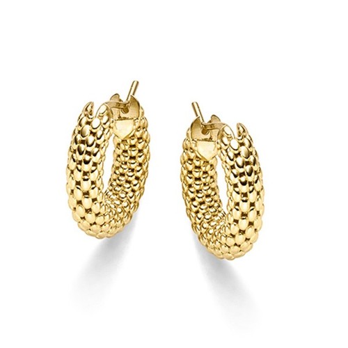 Ohrringe goldcreolen - ohrringe,
