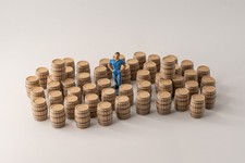 50 Fässer, Holzfass 228L H0