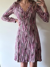 diane von furstenberg kleid seide