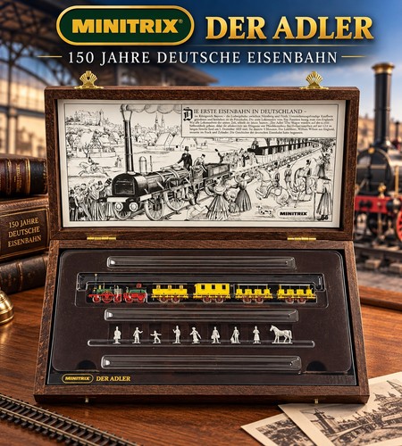 Minitrix der adler 150 jahre - minitrix, "der